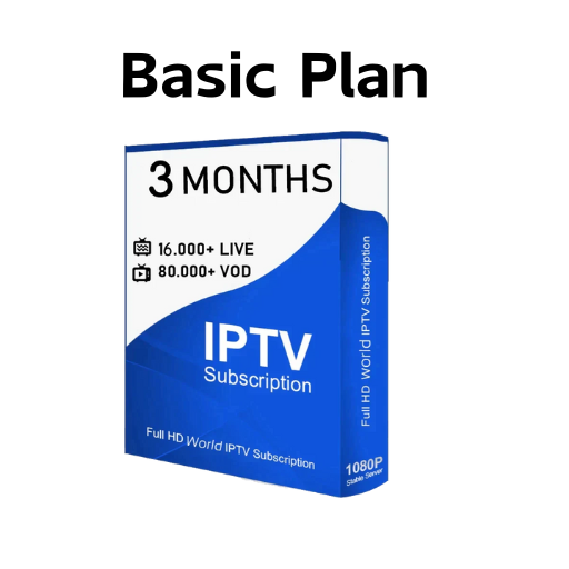 3 Months IPTV